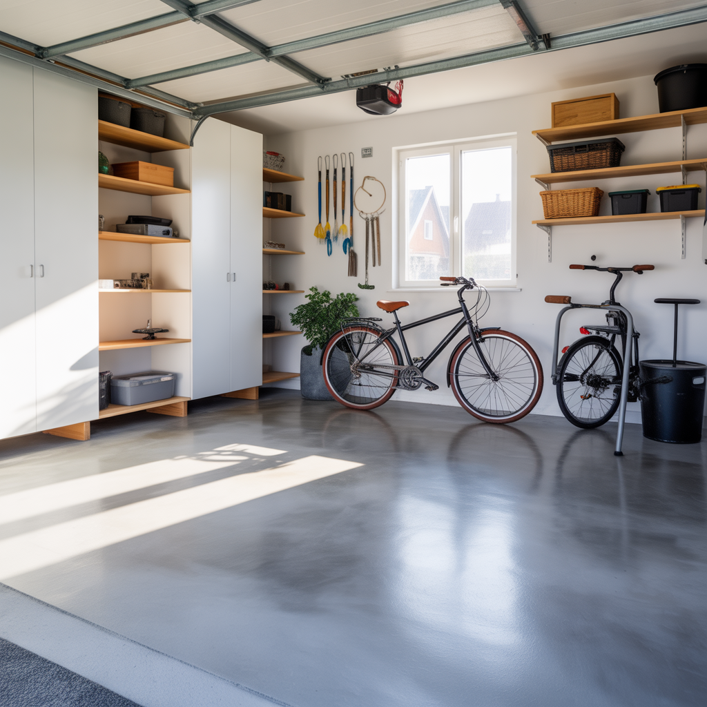 9.Vilka fordelar har betonggolv i garage och forrad