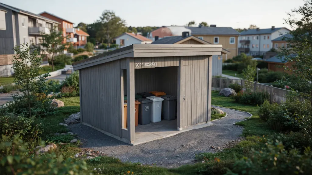 byggnation av mindre soprum f r bostadsr tt i enebyberg